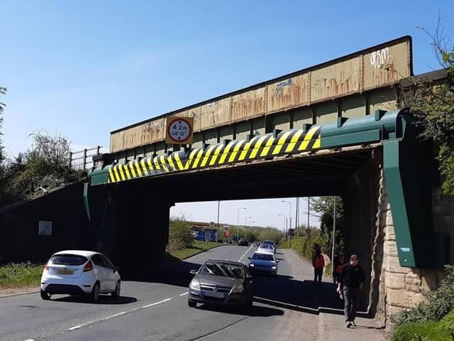 Delays and disruption are expected on a major Wakefield road as reconstruction work begins on an overhead railway bridge.