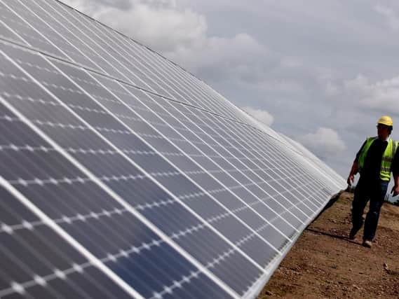 The solar farm will generate huge amounts of power.