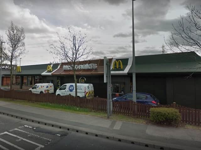 Fast food chain McDonald’s has applied for permission to install two vehicle charging points at it’s Glass Houghton site.