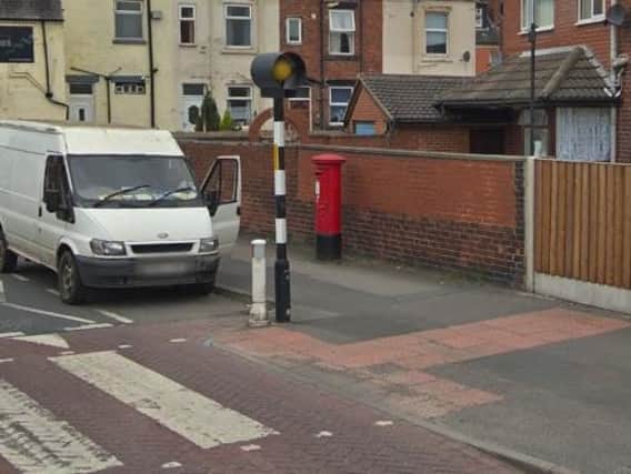 The postbox on Agbrigg Road.