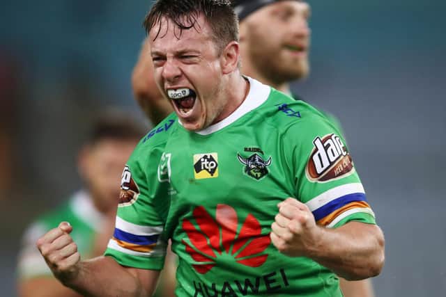 Canberra Raiders player Sam Williams. Picture: Brendon Thorne/Getty Images