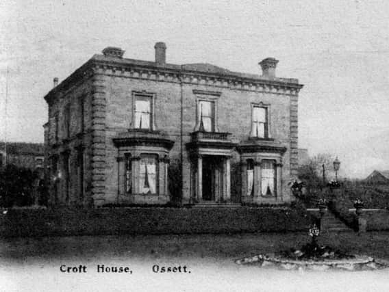 Joshua Whitaker was the owner of Croft House, which stood on the site for 109 years.