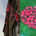 Pontefract Civic Society’s decoration squad are collecting poppies made from the base of plastic bottles to be mounted on Pontefract town hall