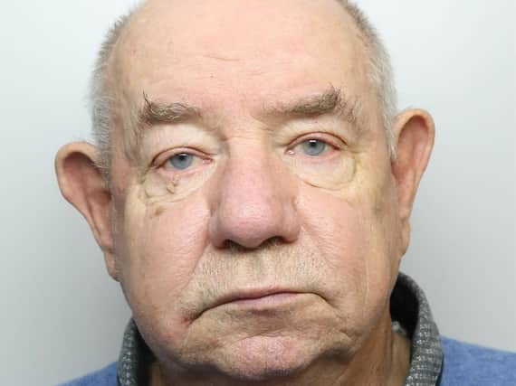 Paedophile Hodgson was jailed for 11 years and eight months.