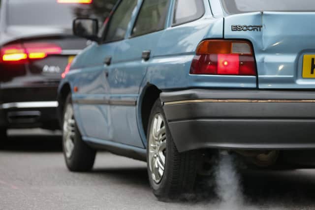 Concerns have been raised about the volumes of car fumes being emitted outside local schools.