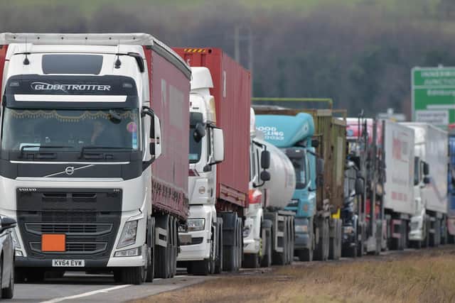 Coun Tulley said HGVs needed to be diverted away from town centres and villages.