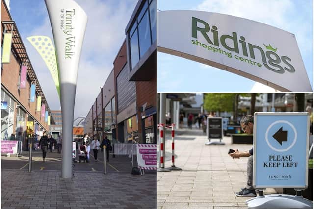As the second national lockdown comes into effect in England, these are all the shops at Trinity Walk, The Ridings and Junction 32 shopping centres which will remain open for customers