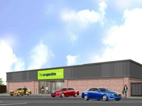 An artist's impression of how the store will look.