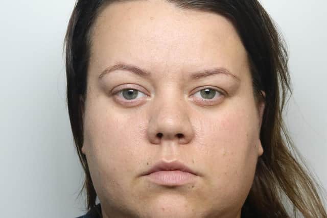 Kayleigh Asquith was jailed today.