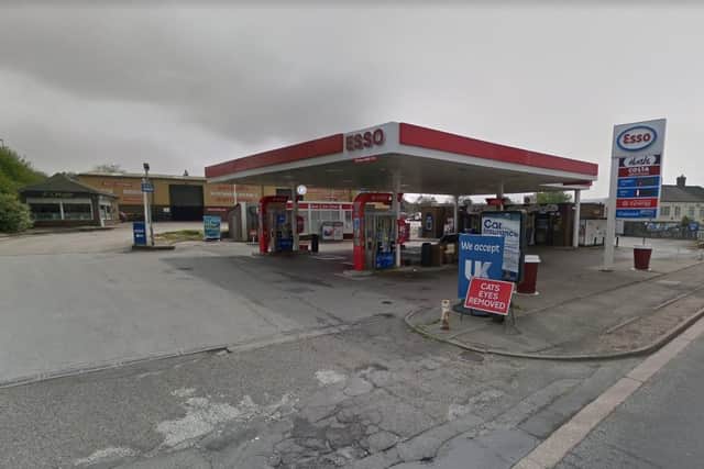 Armed robbers attacked a van transporting cash in Knottingley this morning. Photo: Google Maps