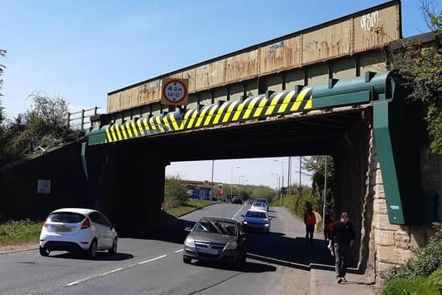 Three months of work to reconstruct a railway bridge on a busy Wakefield road is expected to begin this weekend.