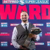 Picture by Allan McKenzie/SWpix.com - 22/11/2020 - Rugby League - Betfred Super League - Betfred Super League Man of Steel 2020 - Emerald Headingley Stadium, Leeds, England - Castleford's Paul McShane wins the Betfred Super League Man of Steel award for 2020.