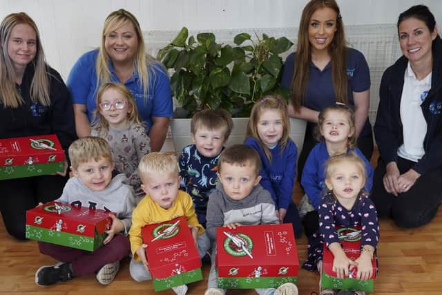 New Moon Nursery, which sent boxes of toys to children in less wealthy countries as part of a Christmas campaign