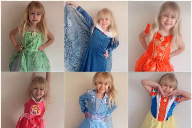 A kindhearted Wakefield girl is selling her Disney princess dresses and donating her birthday money to a food bank after seeing people sleeping on the streets of Wakefield.