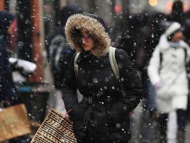 The Met Office has forecast sleet and possible snow for Wakefield this weekend.