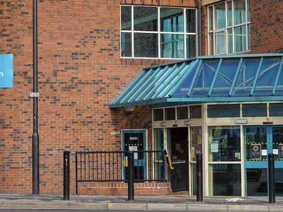 Frank Swallow told the security guard he was going to 'smash his brains in' as he made the threat with the weapon at Wakefield bus station on October 9 this year.