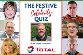 The Prince of Wales Hospice is hosting a Festive Quiz featuring a celebrity line-up next Thursday evening, where one person will have the chance to win £500.