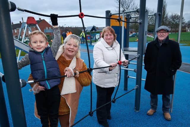 A popular children's playground in Normanton has reopened following a £50,000 makeover - with new swings, springies and play equipment in place.
