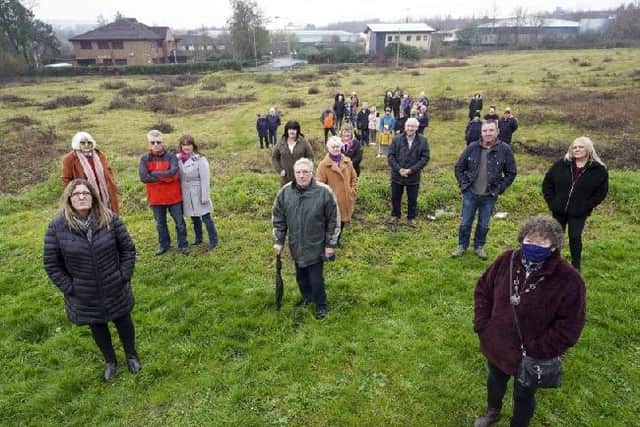 Residents are opposing the number of 'affordable' rented properties planned.