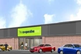 An artist's impression of how the new store will look.
