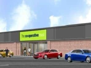 An artist's impression of how the new store will look.