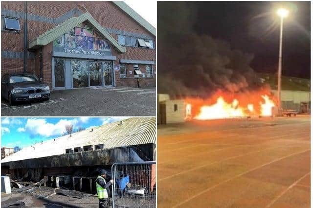 The venue was hit by a huge fire last February.
