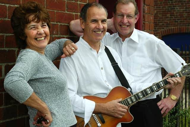 Patti Brook, Terry Webster and Terry McEvoy are pictured in 2012, ahead of a one-night-only reunion gig.
