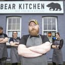 Conor Barron, MJ Marshall, Ben Atkinson, Hayley Beaumont and James Manners from Bear Kitchen on Westgate End in Wakefield