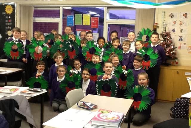 Pupils at Outwood Primary Academy Lofthouse Gate, who usually would have spent December practicing nativities and Christmas performances, have had to spread cheer in different creative ways because of Covid-19 restrictions.