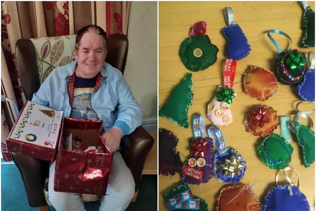 Pupils at Outwood Primary Academy Lofthouse Gate crafted hundreds of decorations for the residents.