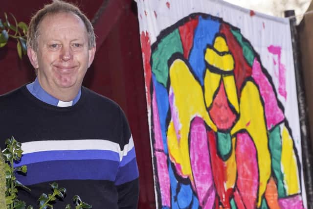 Reverend Rob Cotton, from Sandal Methodist Church, said he had been overwhelmed with messages in the days after the first angels were distributed.