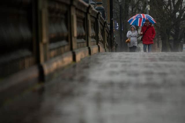 Weather warnings for rain and strong winds are in place in Yorkshire