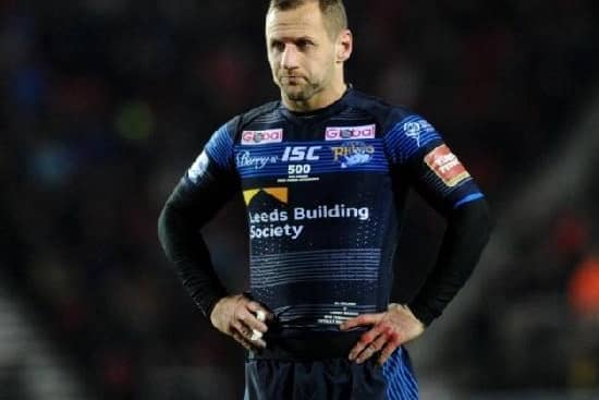 Club legend Rob Burrow has been inducted into Leeds Rhinos’ Hall of Fame.