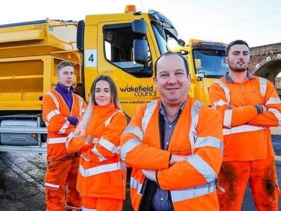 Wakefield Council gritting team