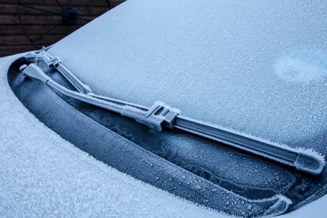 Police in Castleford have issued a warning to drivers after thieves stole a car which had been left on a driveway to defrost.