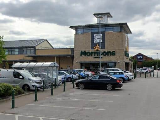 The attack took place in Morrisons in Knottingley.