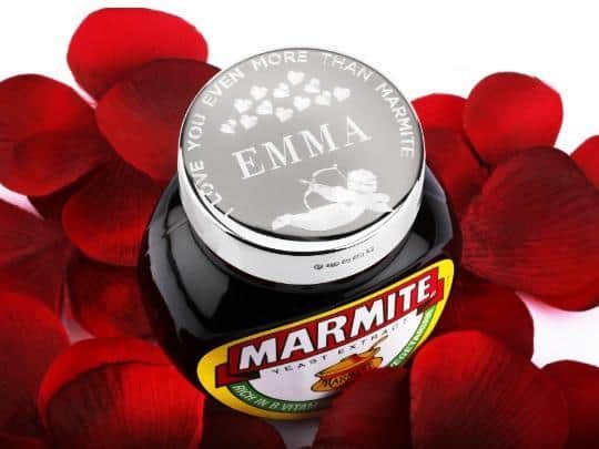 A special ‘lovers’ edition Marmite jar has been launched ahead of Valentine’s Day this year.