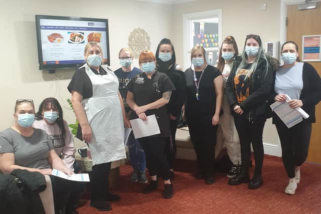 More than 90 people at Newfield Lodge Care Home received the first dose of the vaccination last week, with the help of staff from Health Care First partnership.