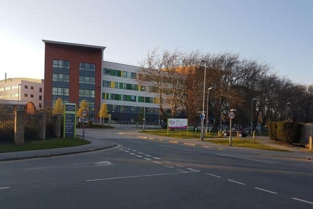 Patients at Pinderfields Hospital in Wakefield waiting between four and ...