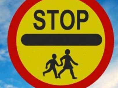 The lollipop man intervened to stop the assault.