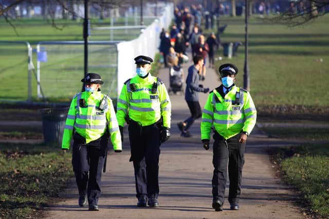 Police have been attacked during the pandemic