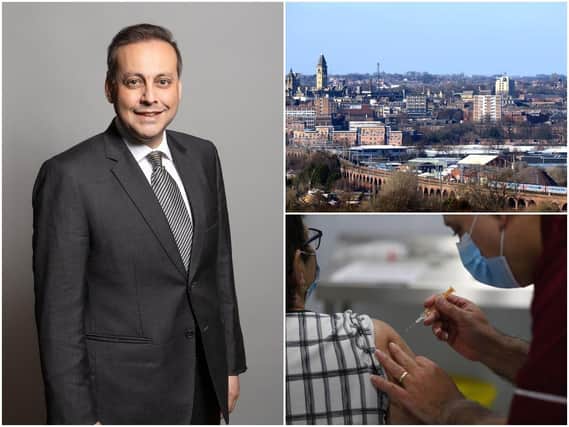 Wakefield's MP has called for the rollout of the Covid-19 vaccine to be expanded to pharmacies, as he warns that a "warlike effort" will be needed to support the acceleration of the vaccination programme.