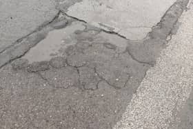 Potholes are a common bugbear for drivers.