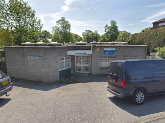 The former health centre in Horbury.