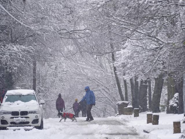 A three day snow and ice warning has been issued for Yorkshire next week, with traffic disruption and power cuts expected.