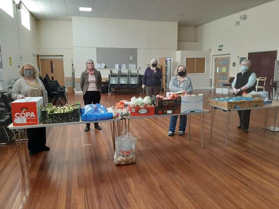 Village Hall Foodbank has urged those who need help to come forward after noticing an increase in families since the new year