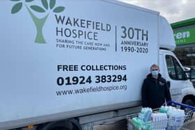 Wakefield Hospice and Wakefield Street Kitchen receive generous donations from Jack's supermarket