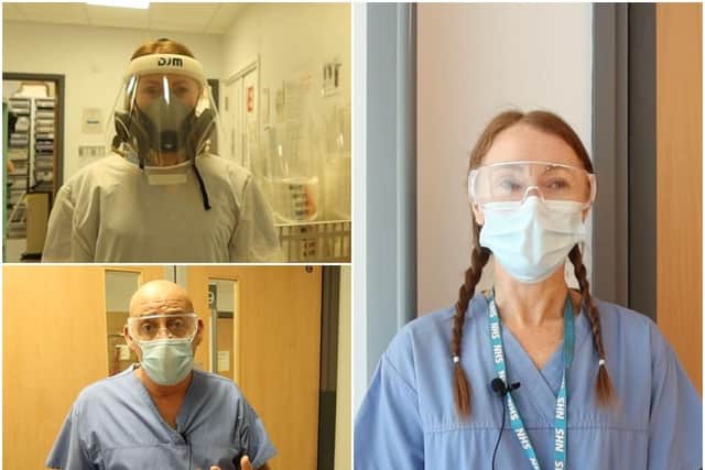 “We are all fighting this virus and we will not stop. We will never stop.” That’s the message from the district’s frontline NHS staff, who are, for the first time, speaking out about their experiences of Covid-19 in hospitals.