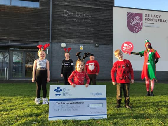 Eight schools in the district have raised a combined total of 7,442 for The Prince of Wales Hospice in just four months