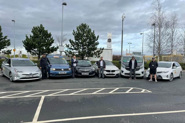 Cas Cars is volunteering free taxi journeys for over-60s travelling to and from appointments at Castleford Civic Centre. Photo: Cas Cars
